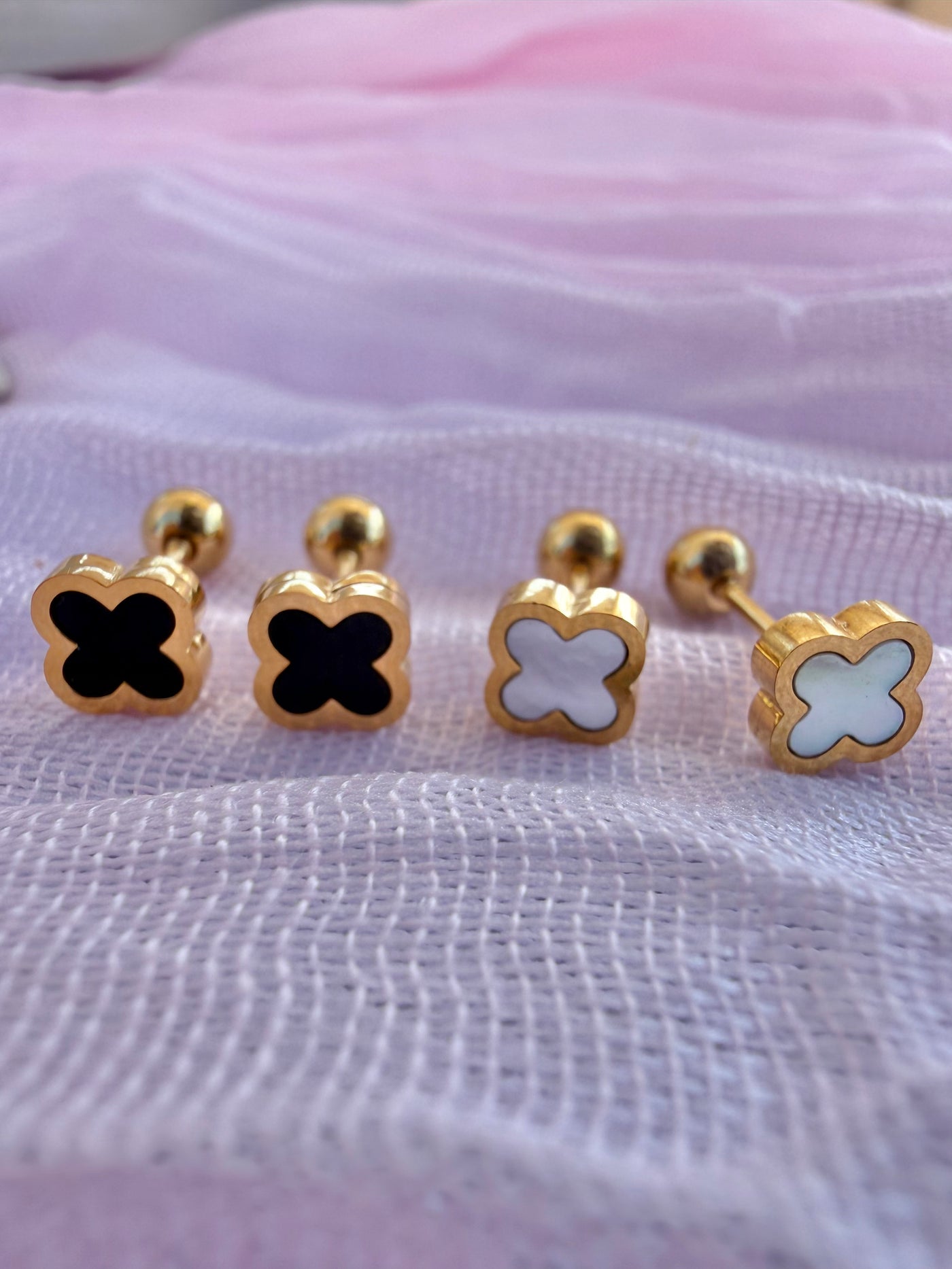 Clover small earrings