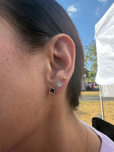 Clover small earrings