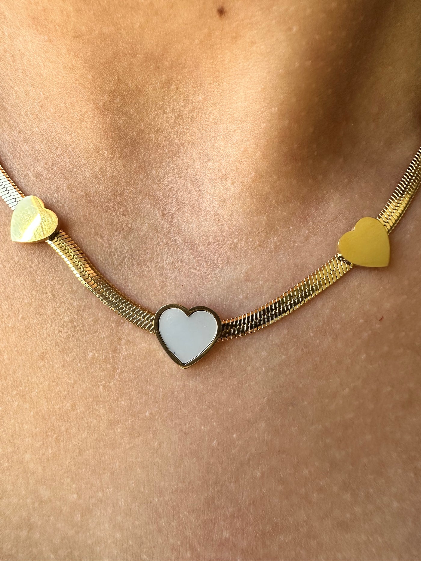 Heart Choker Necklace