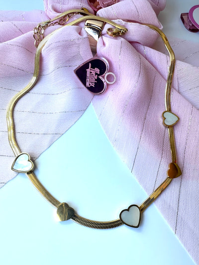 Heart Choker Necklace