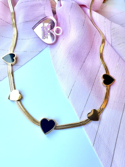 Heart Choker Necklace