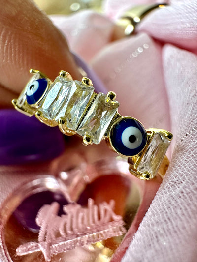 Zirconia Eye Ring