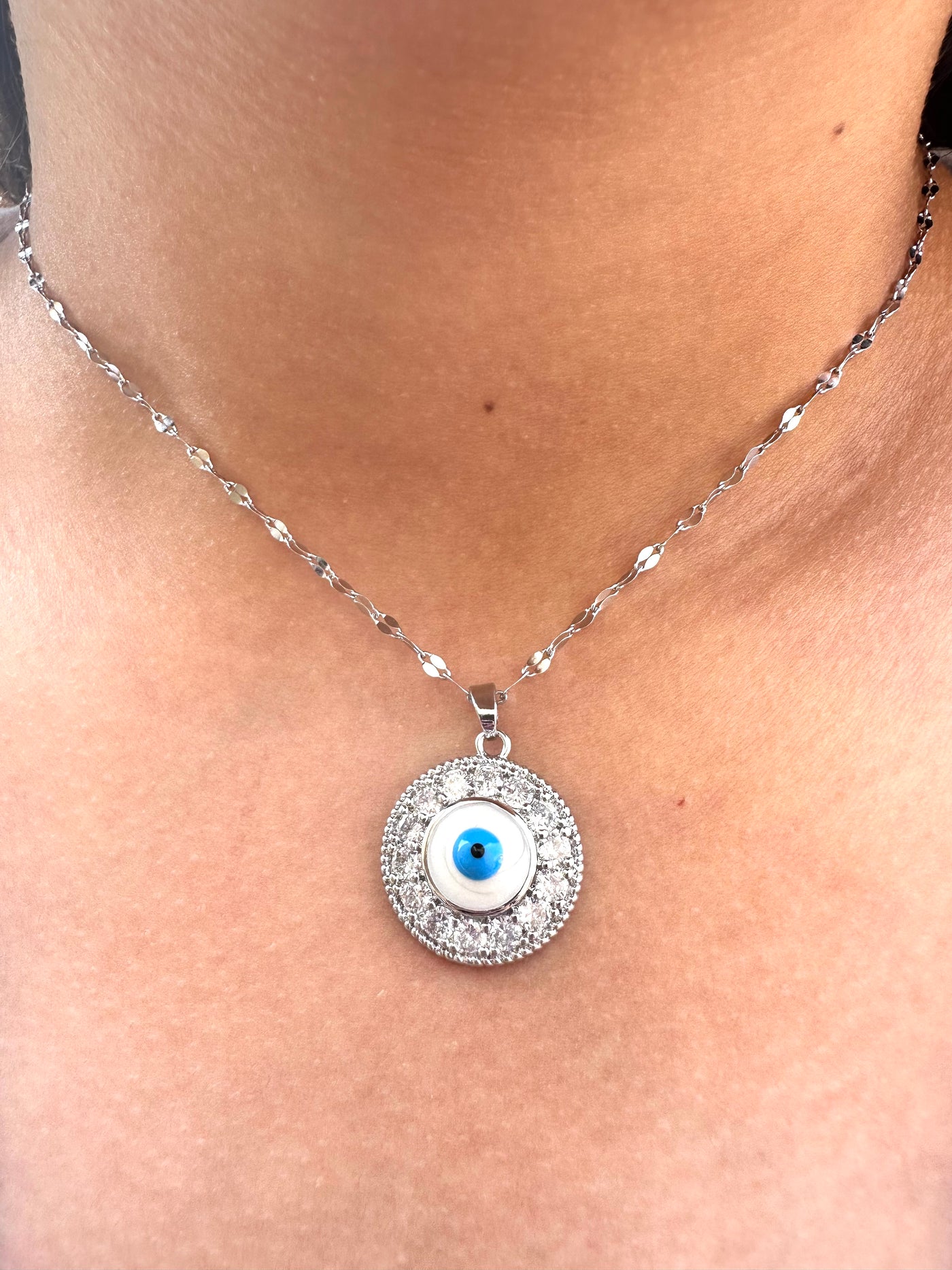 Circle Eye Necklace