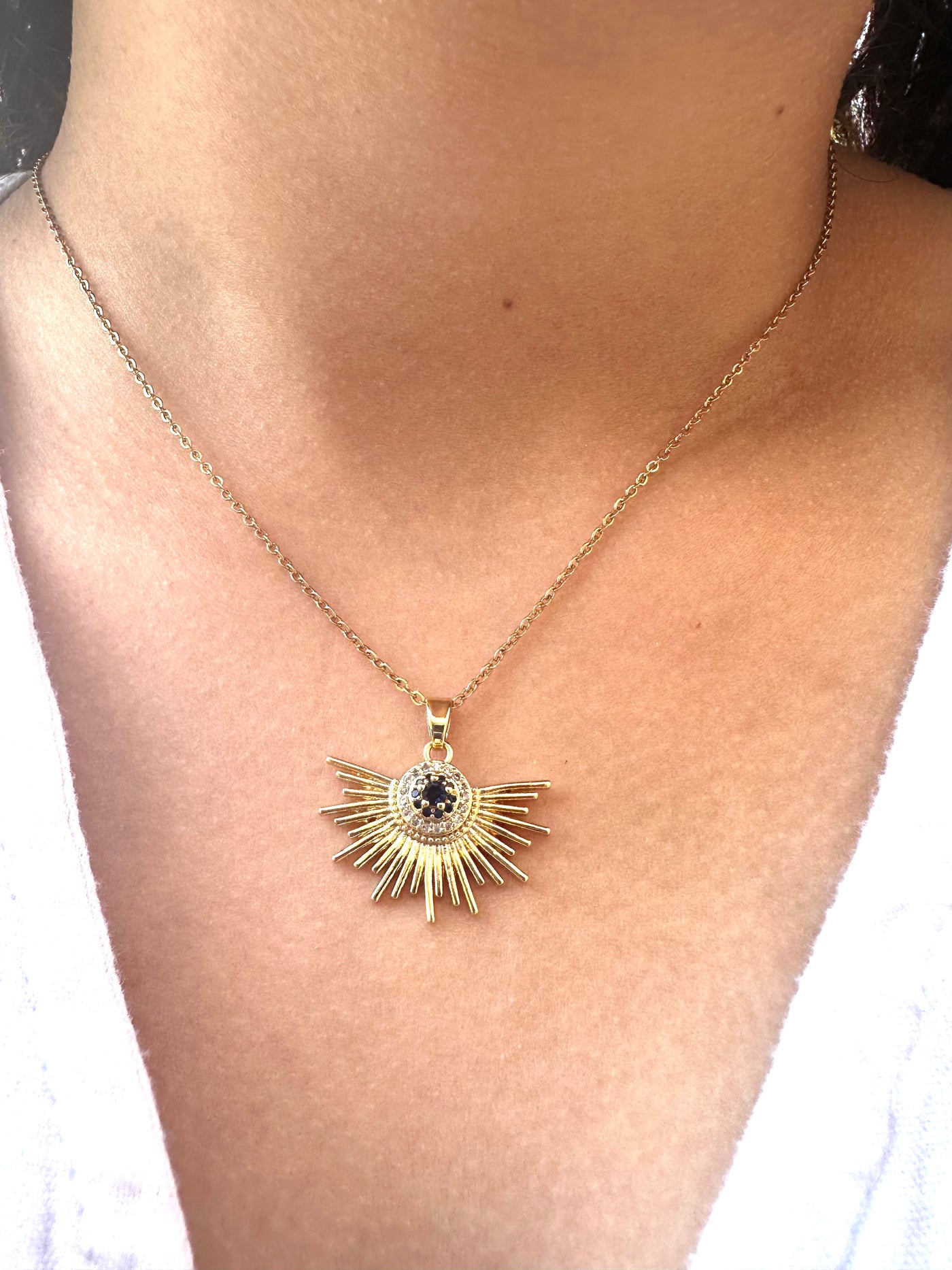 Gold Spine Necklace