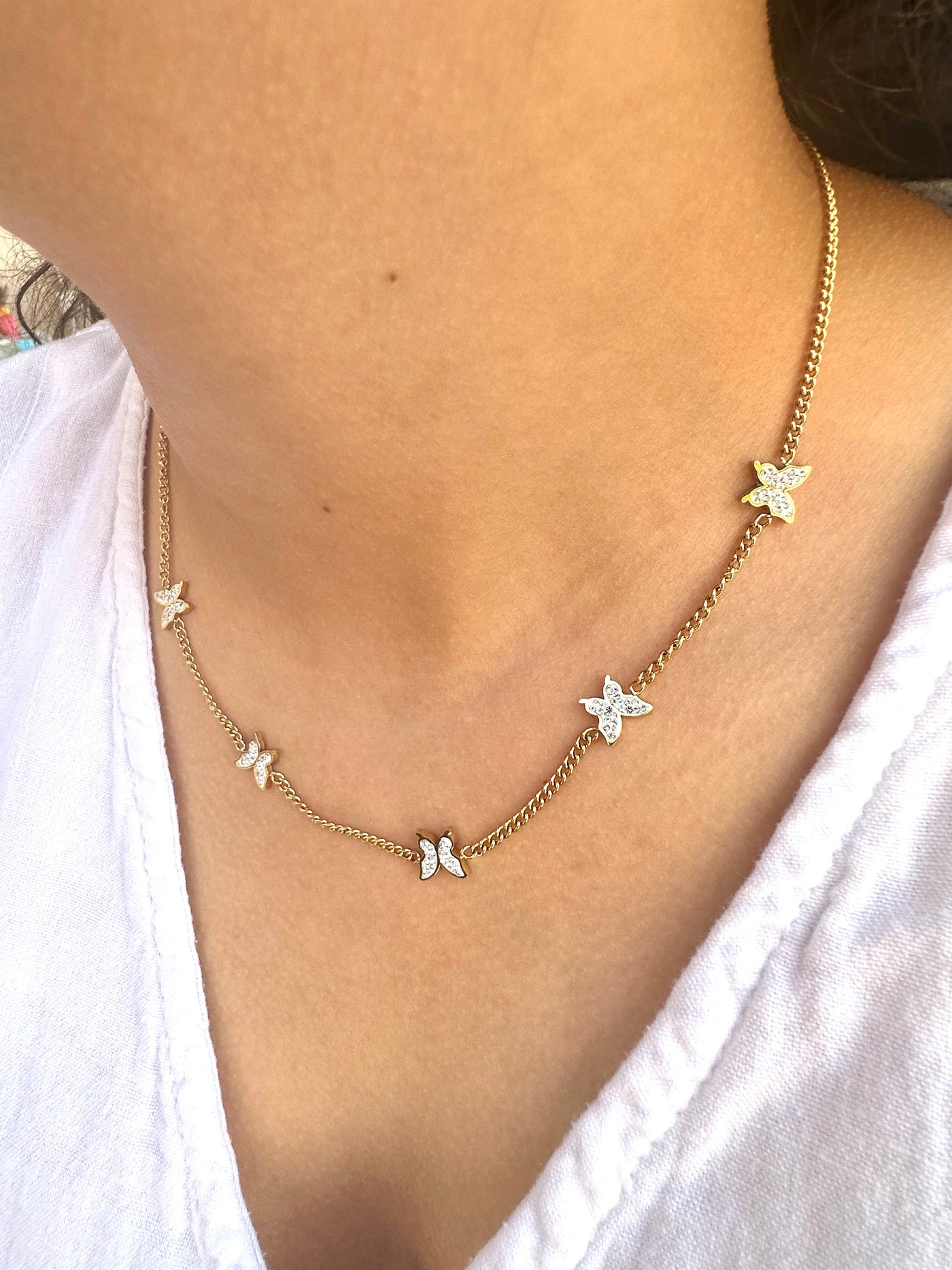 Butterflies Necklace