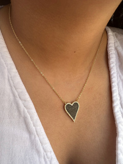 Zirconia Heart Necklace