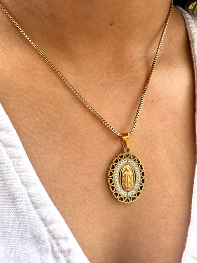 Virgin Mary Necklace