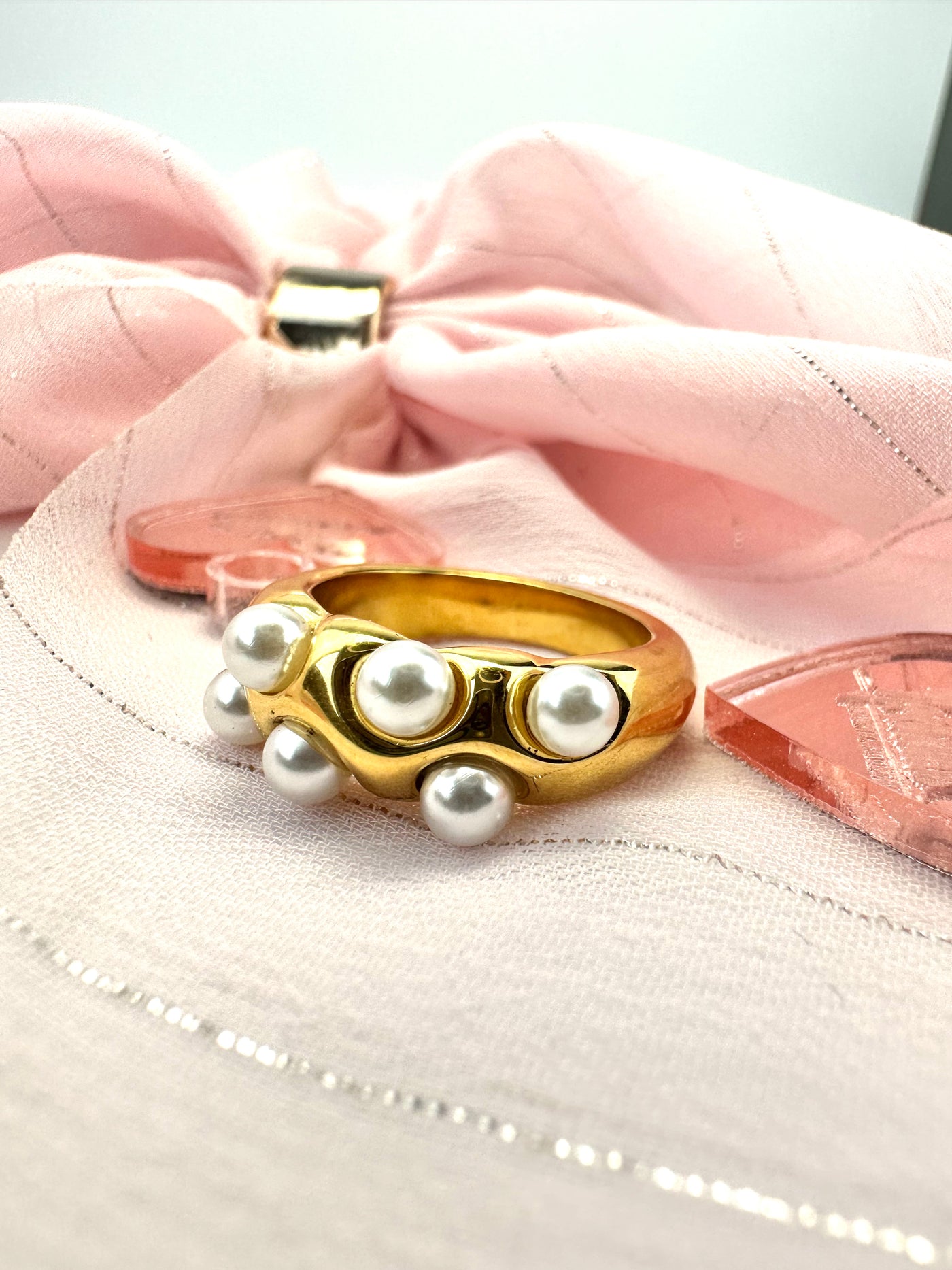 Six Pearl Ring