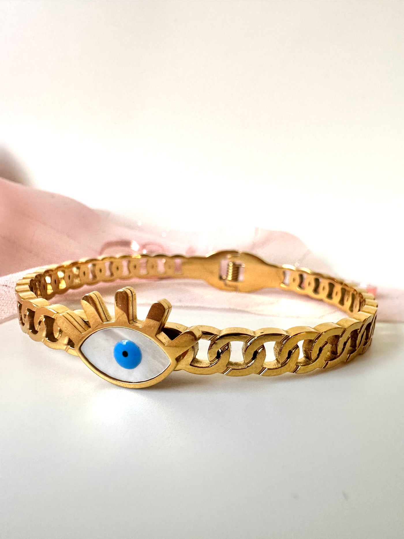 Eye Bangle Bracelet