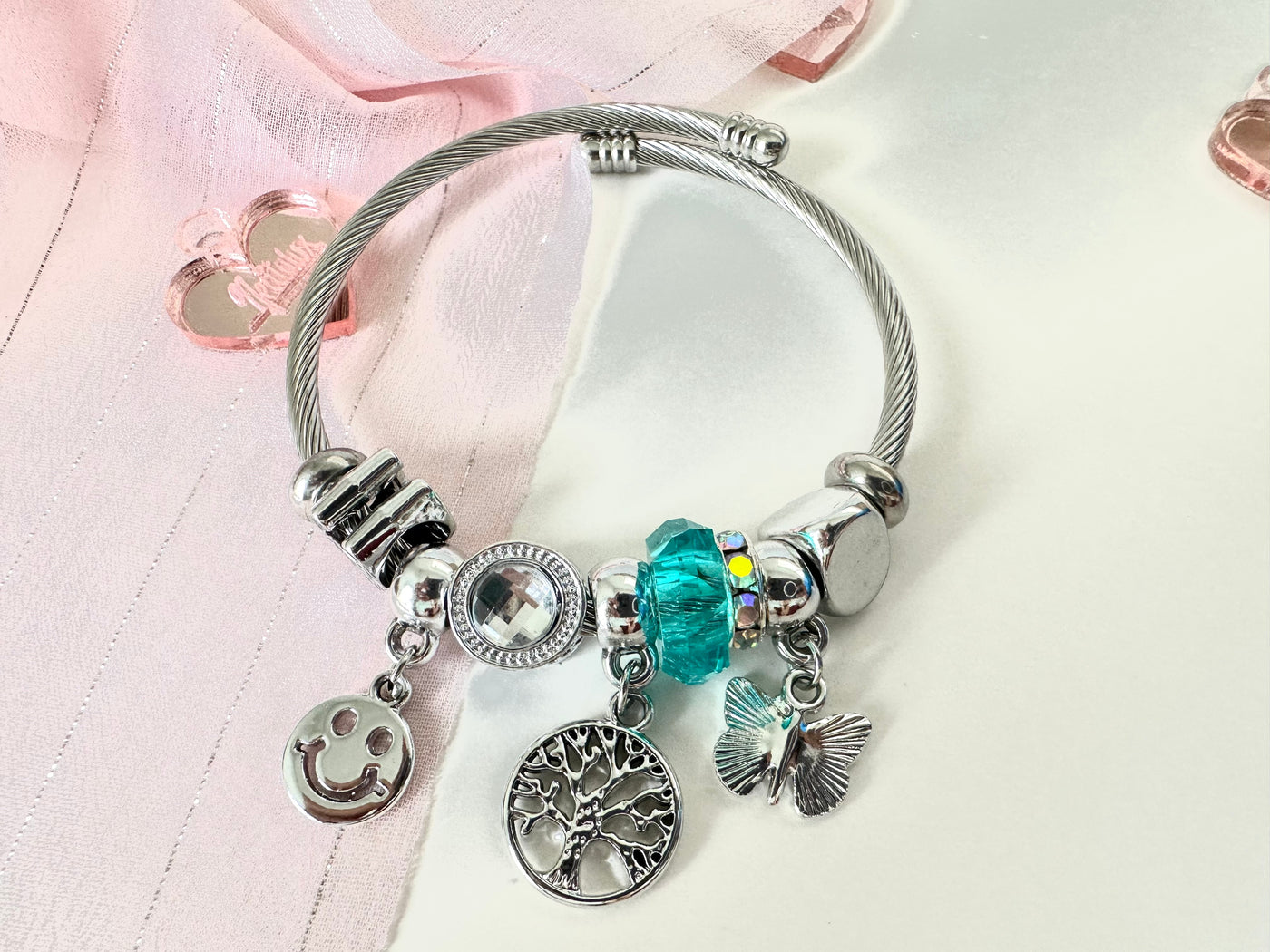 Pendants & Charms Silver Bracelet