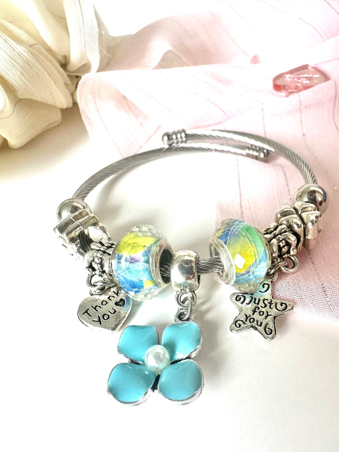 Pendants & Charms Silver Bracelet