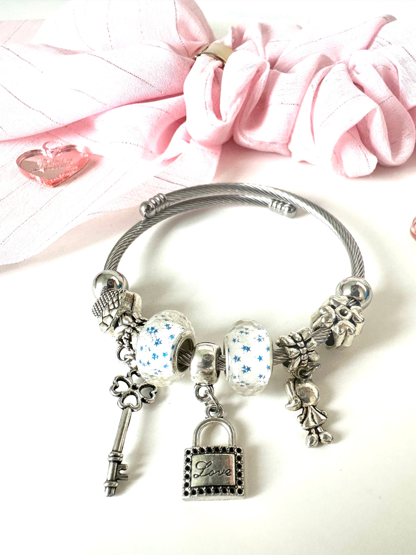 Pendants & Charms Silver Bracelet