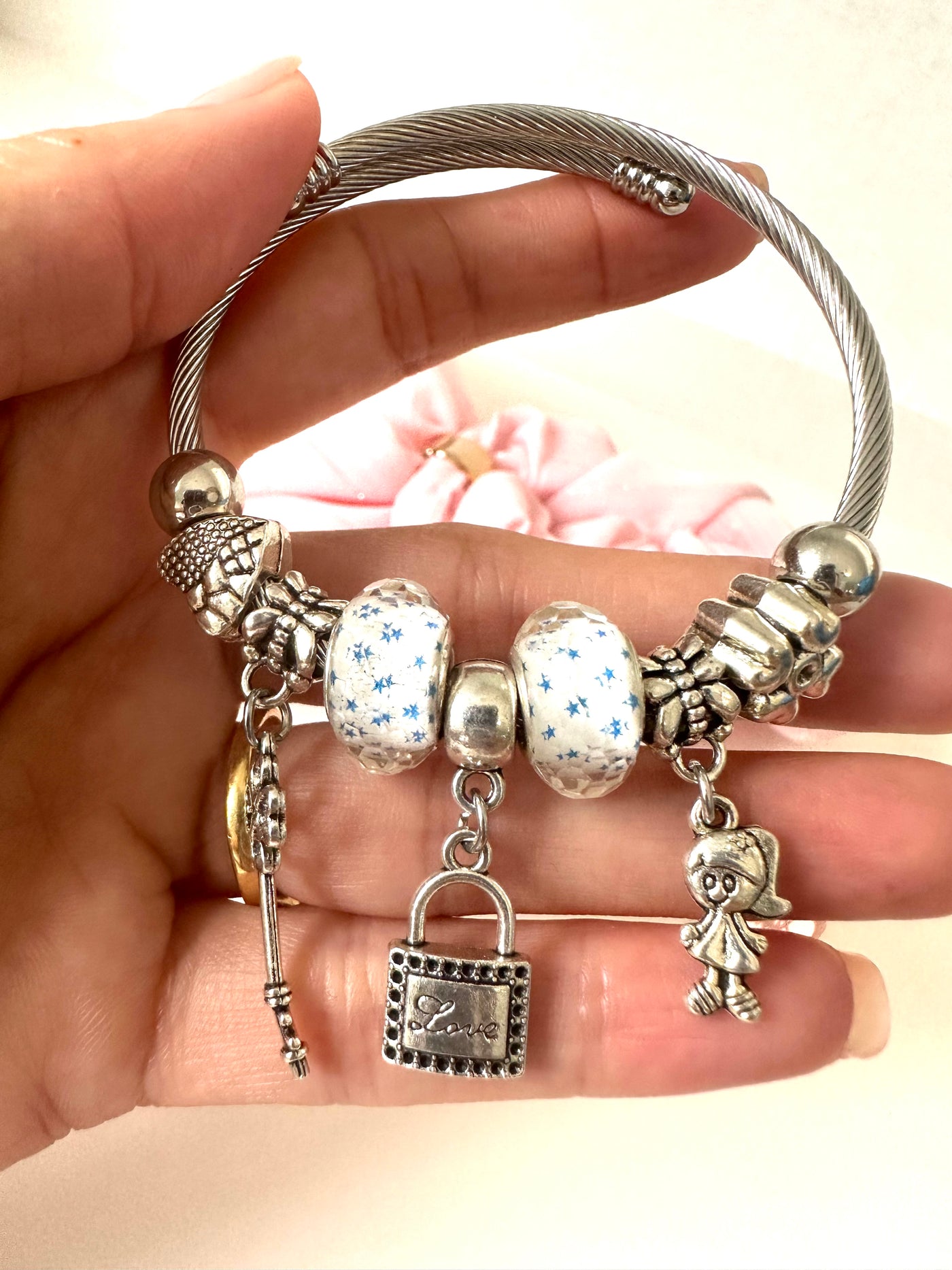 Pendants & Charms Silver Bracelet