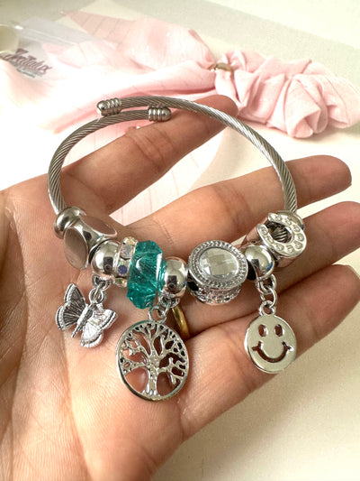 Pendants & Charms Silver Bracelet