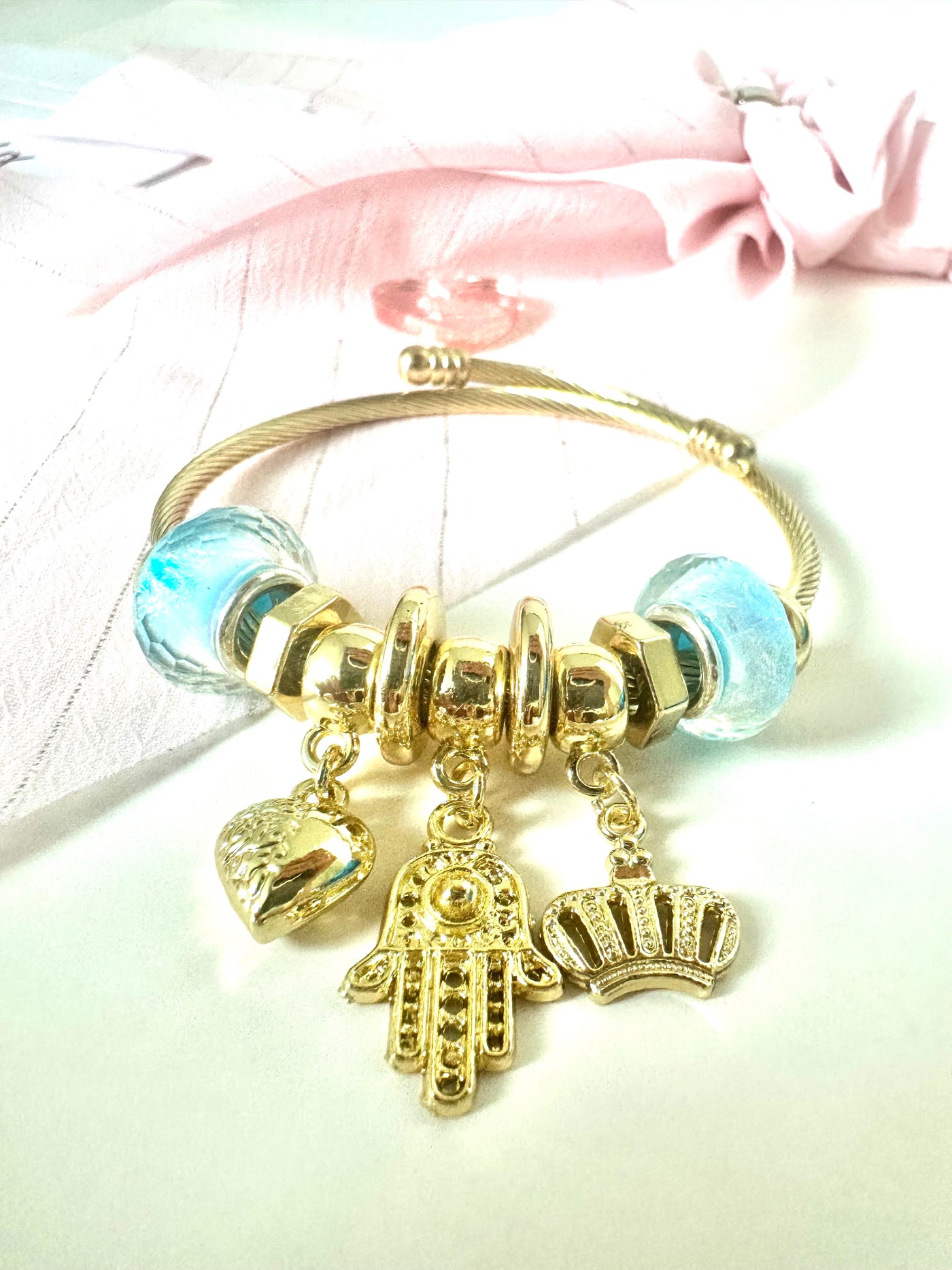 Pendants & Charms Gold Bracelet