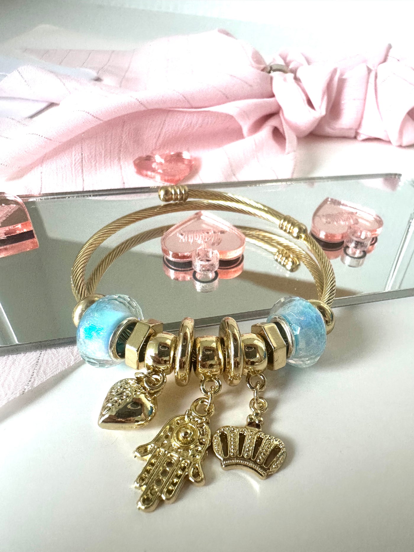 Pendants & Charms Gold Bracelet