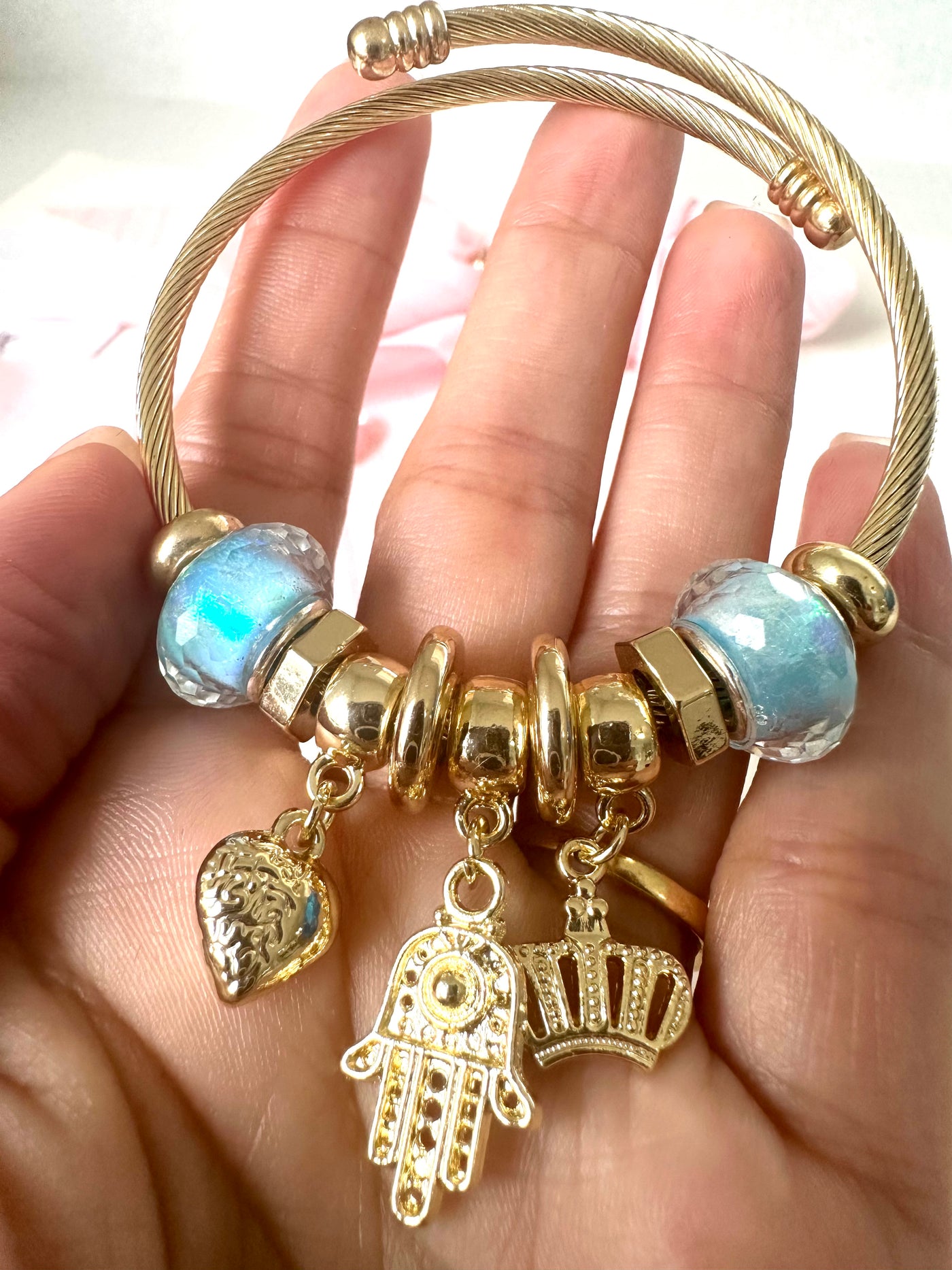 Pendants & Charms Gold Bracelet