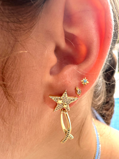 Tiny Star Earrings