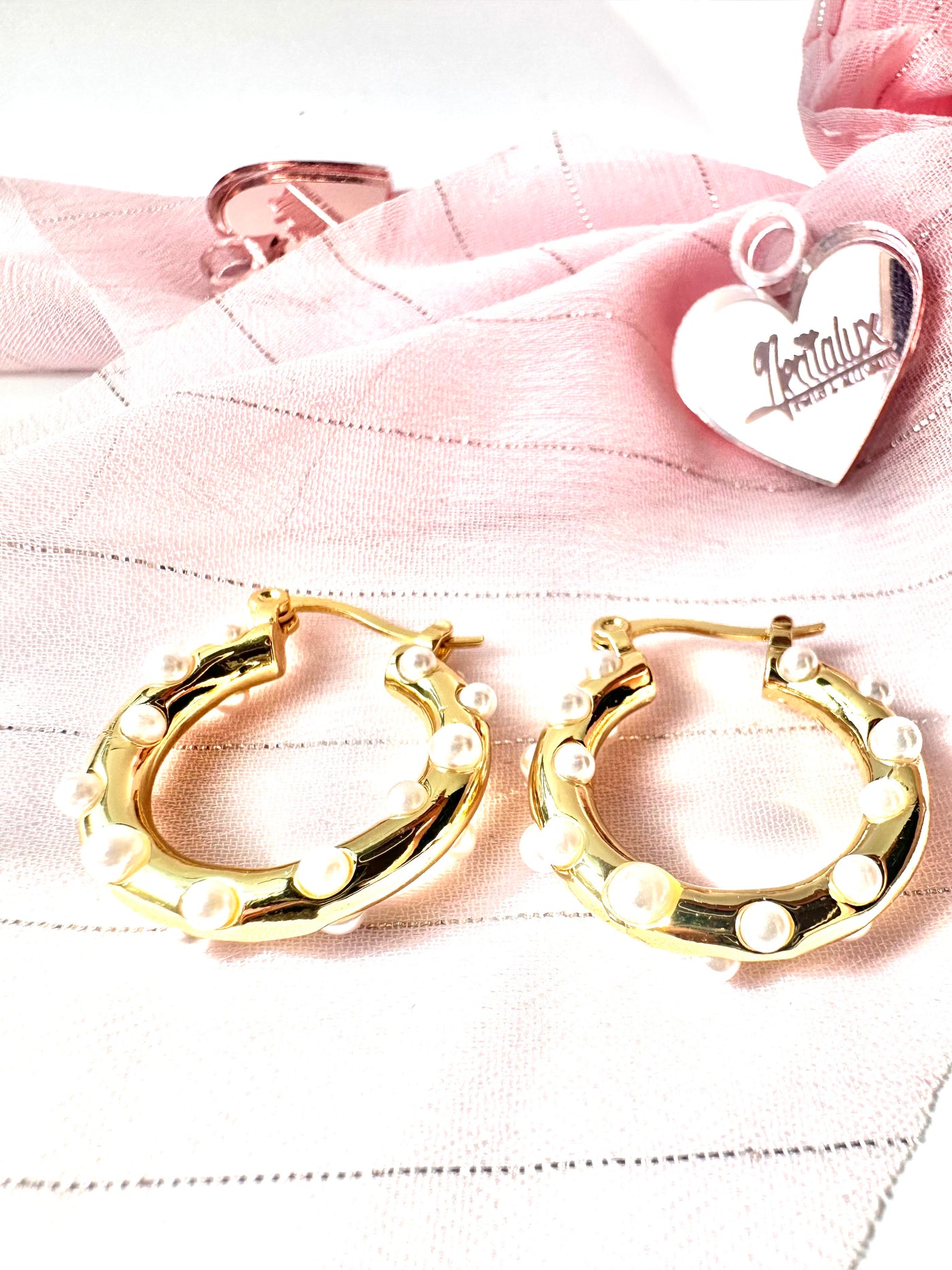 Dots Pearls Hoops