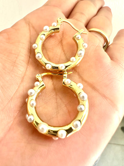 Dots Pearls Hoops