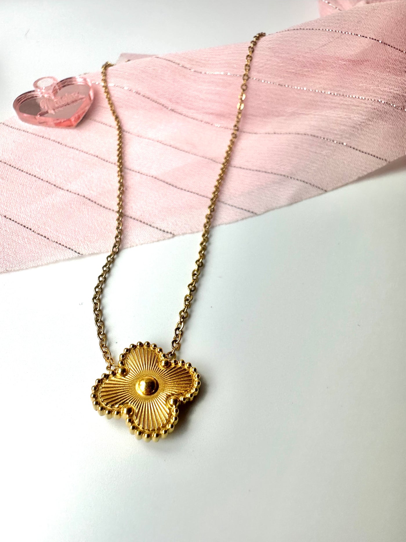 Gold Clover Necklace