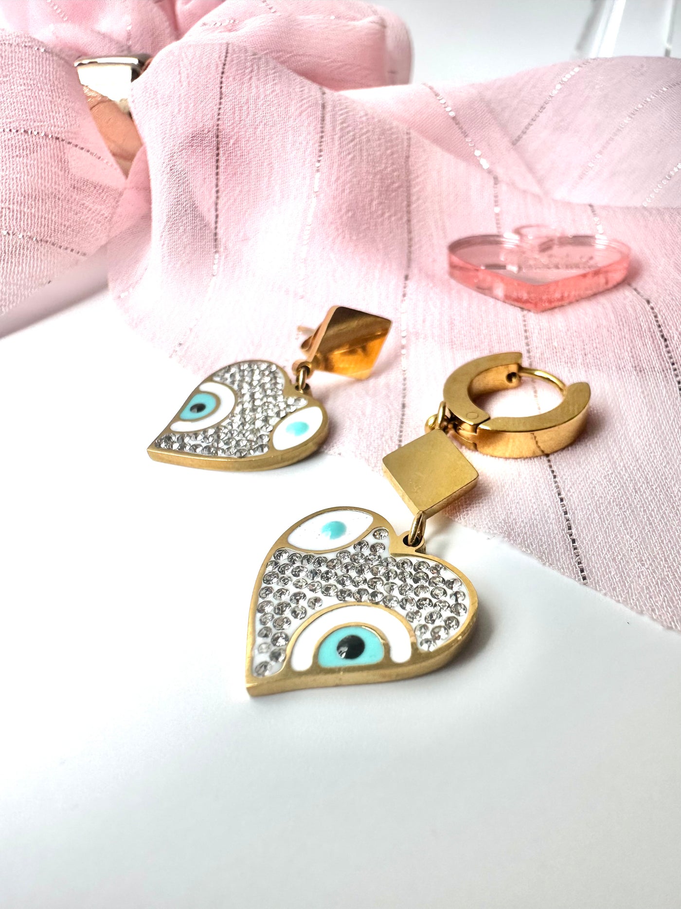 Eye Heart Earring