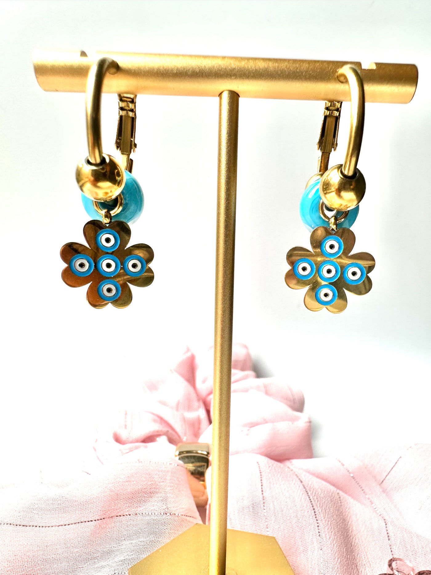 Eye Hoops Earring