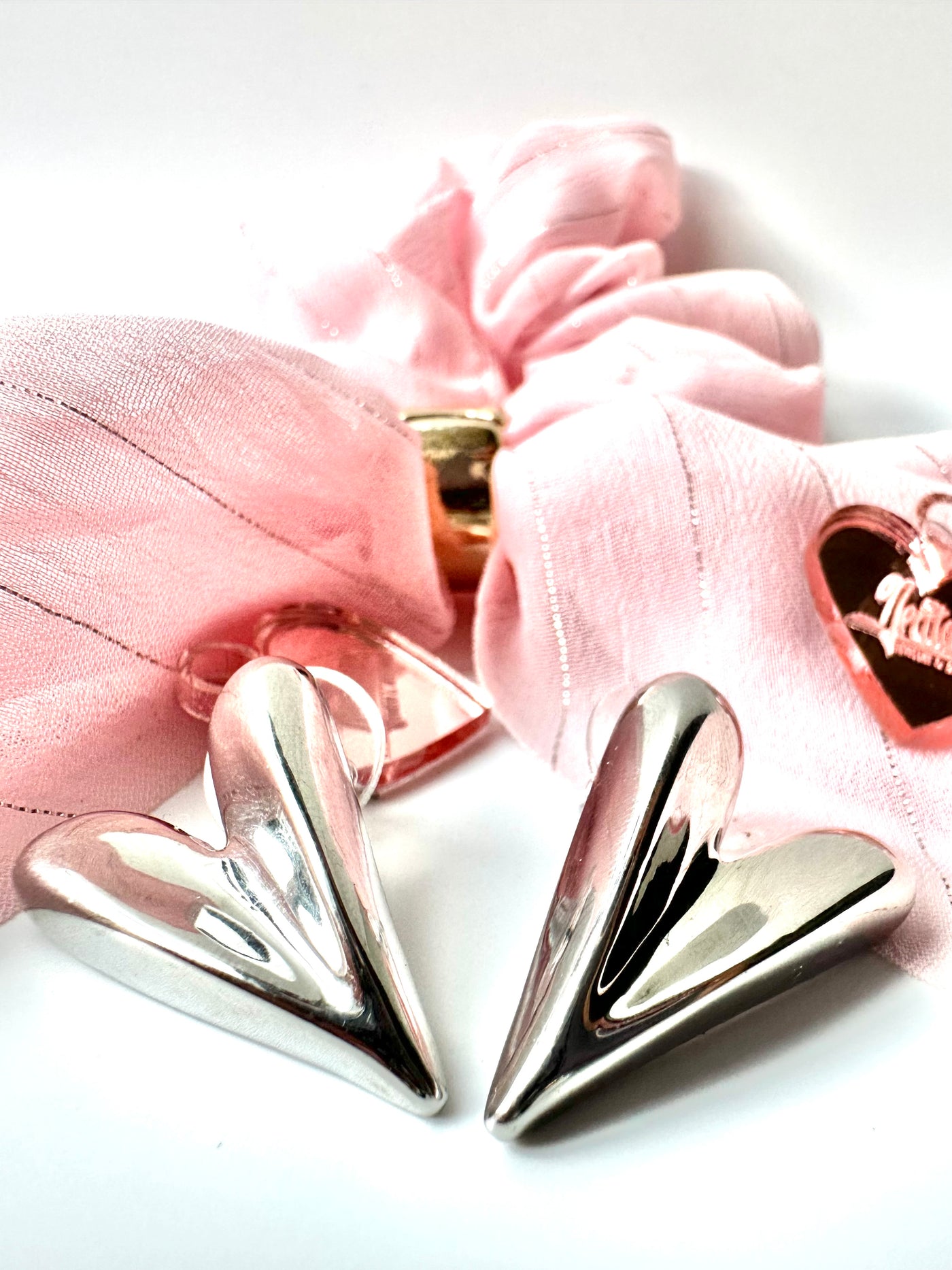 Silver Heart Earring