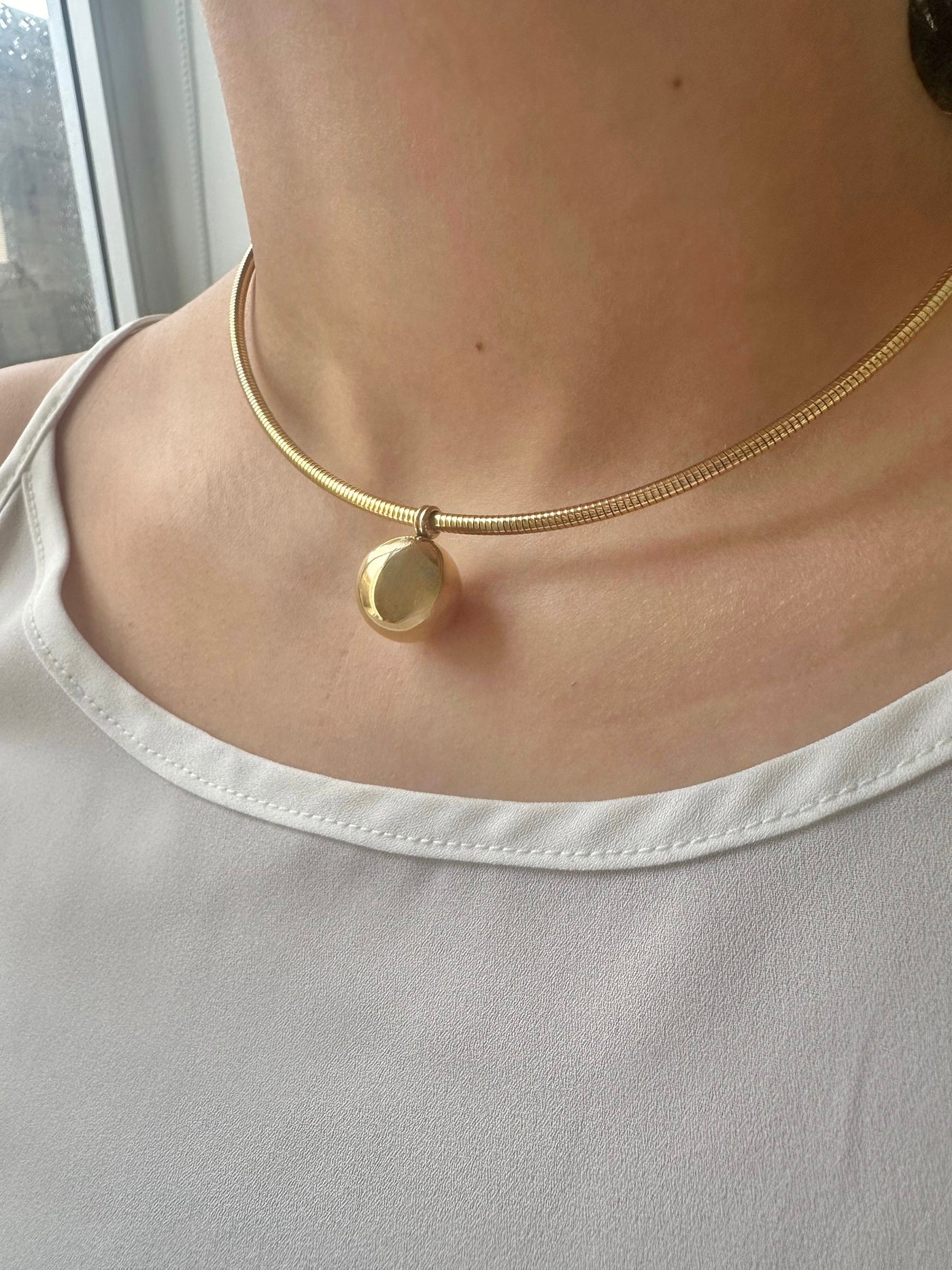 BALL SNAKE NECKLACE