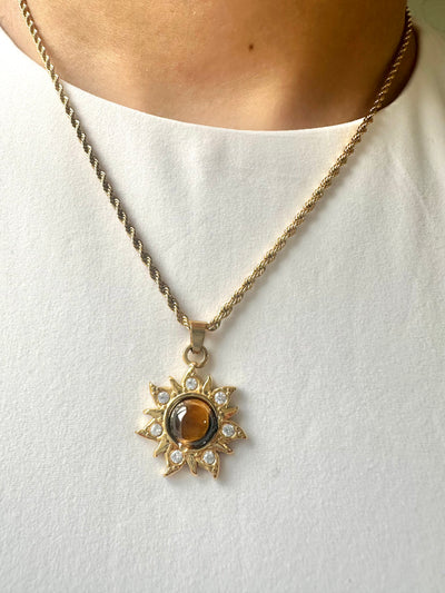 AMBER SUN NECKLACE