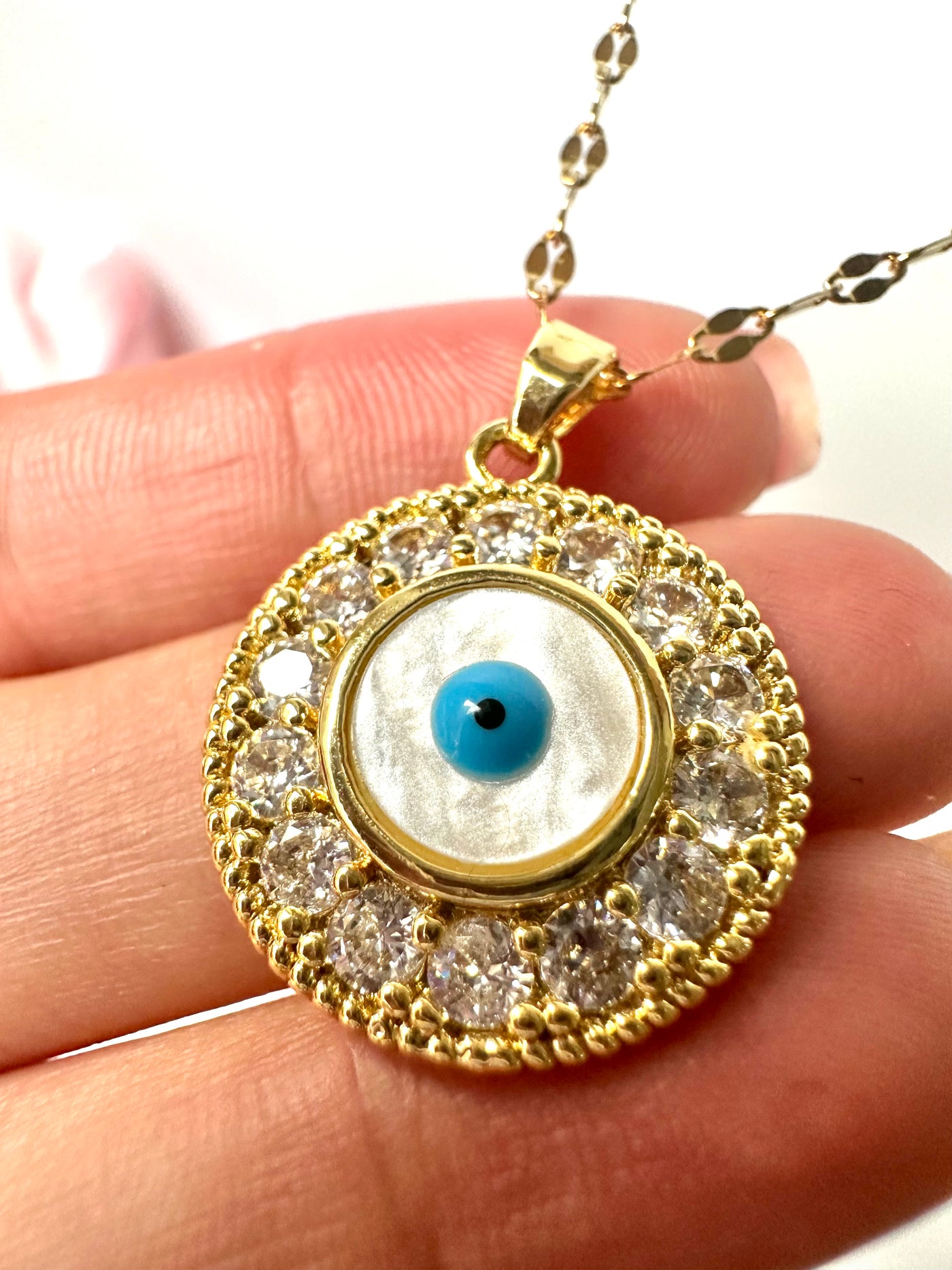 Circle Eye Necklace