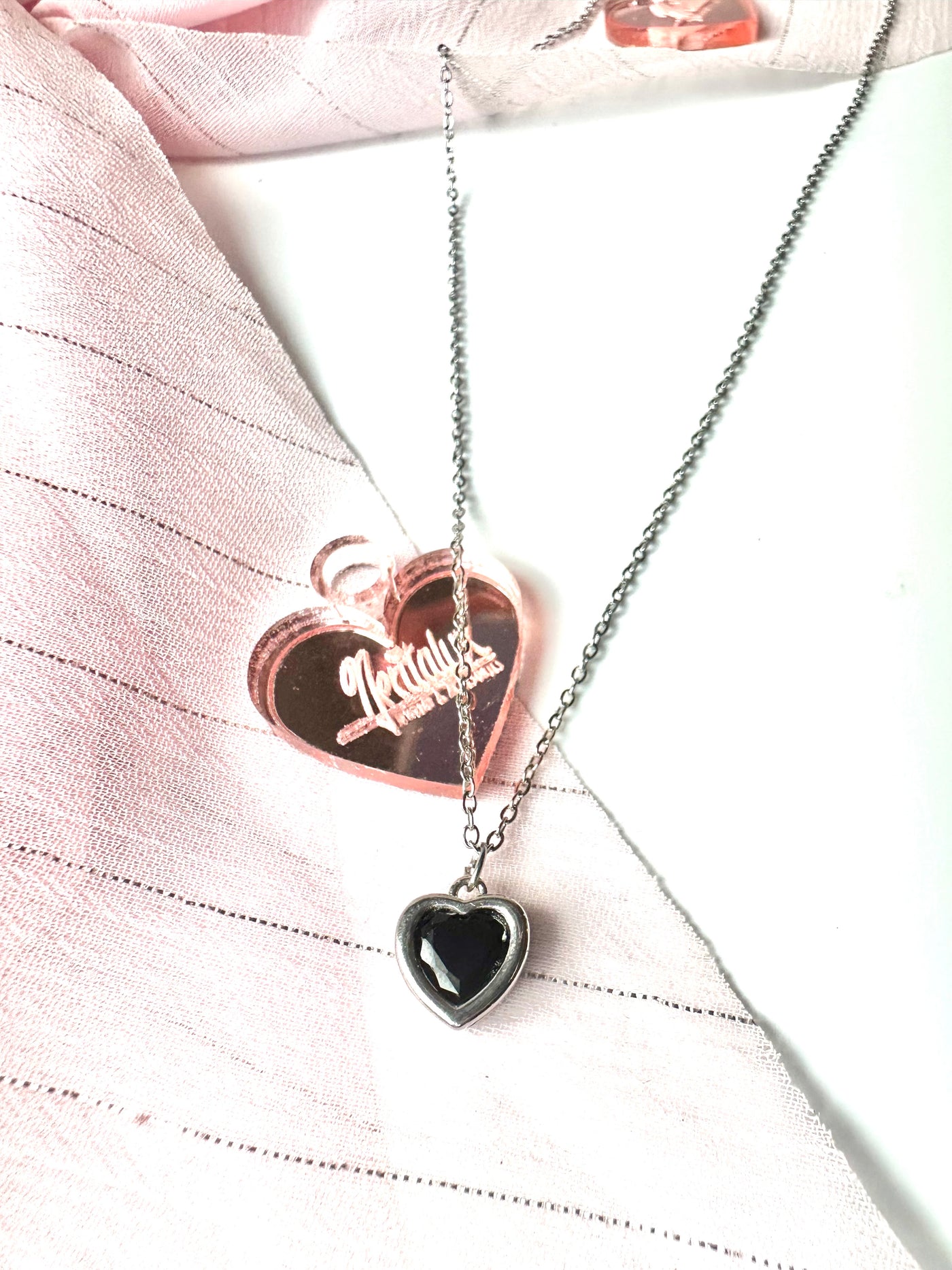 Silver Small Heart Necklace