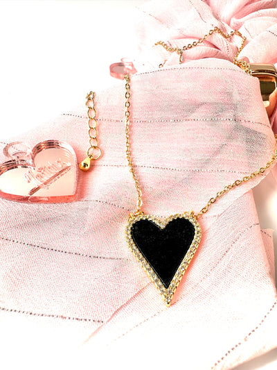 Zirconia Heart Necklace