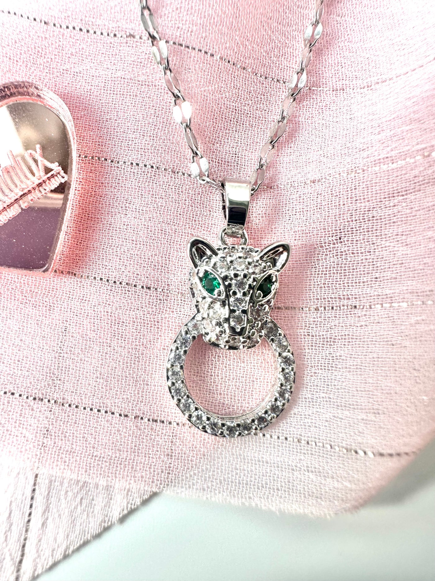 Silver Tiger Necklace