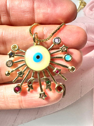 Eye Spike Necklace