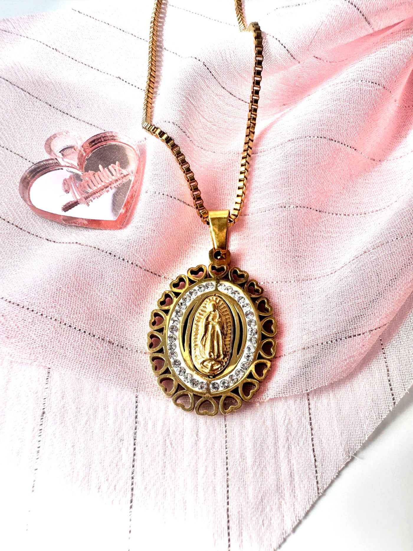 Virgin Mary Necklace