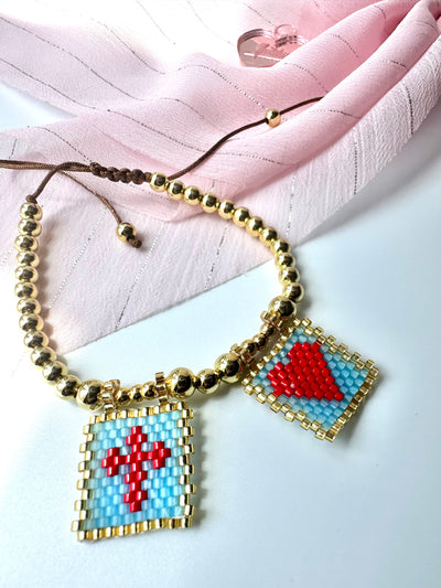 Miyuki Beads Scapular Bracelets