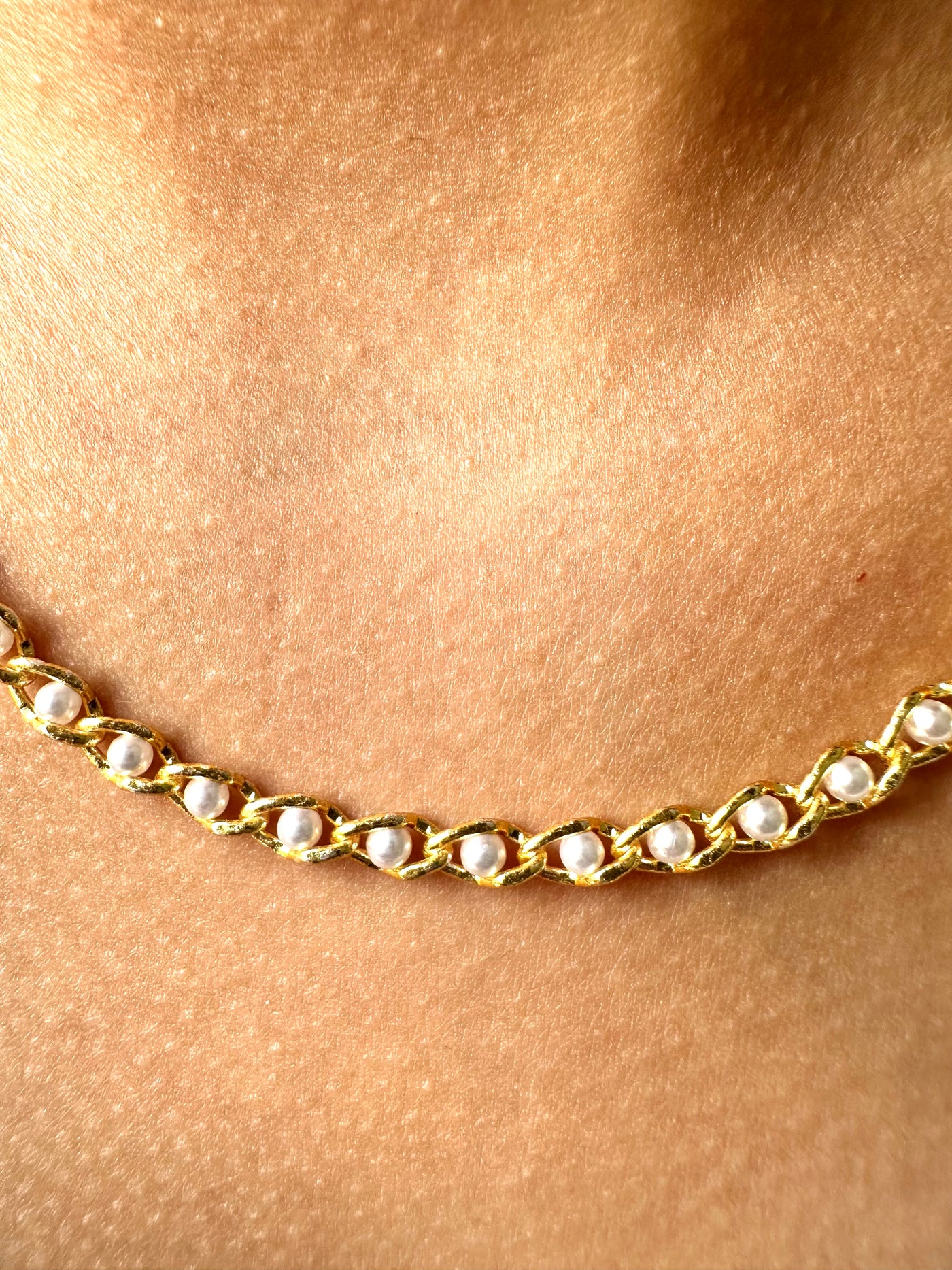 Pearl Gold Necklace