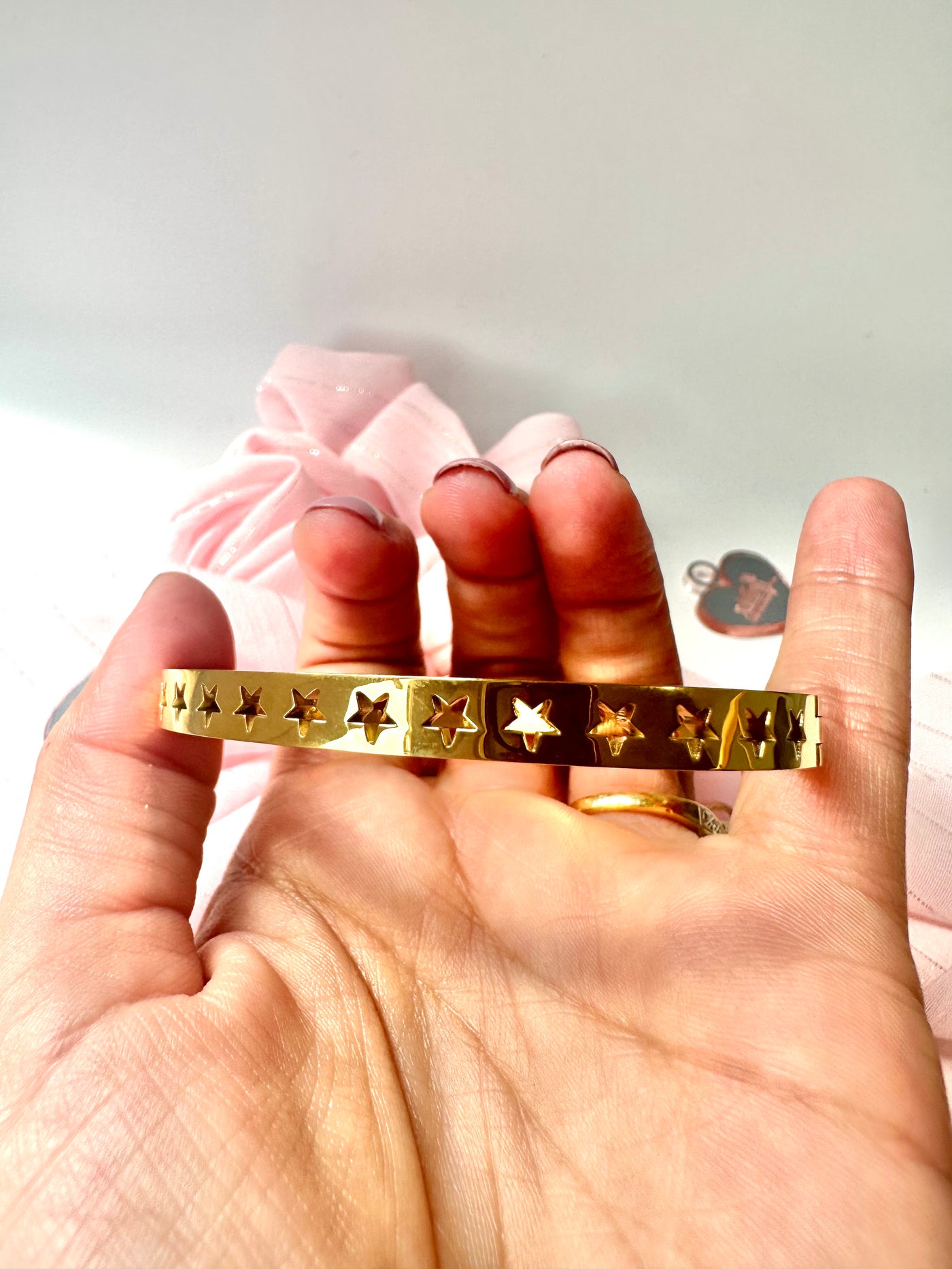 Star Bangle Bracelet