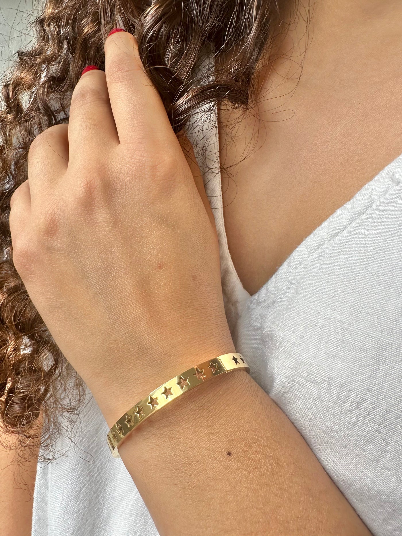 Star Bangle Bracelet