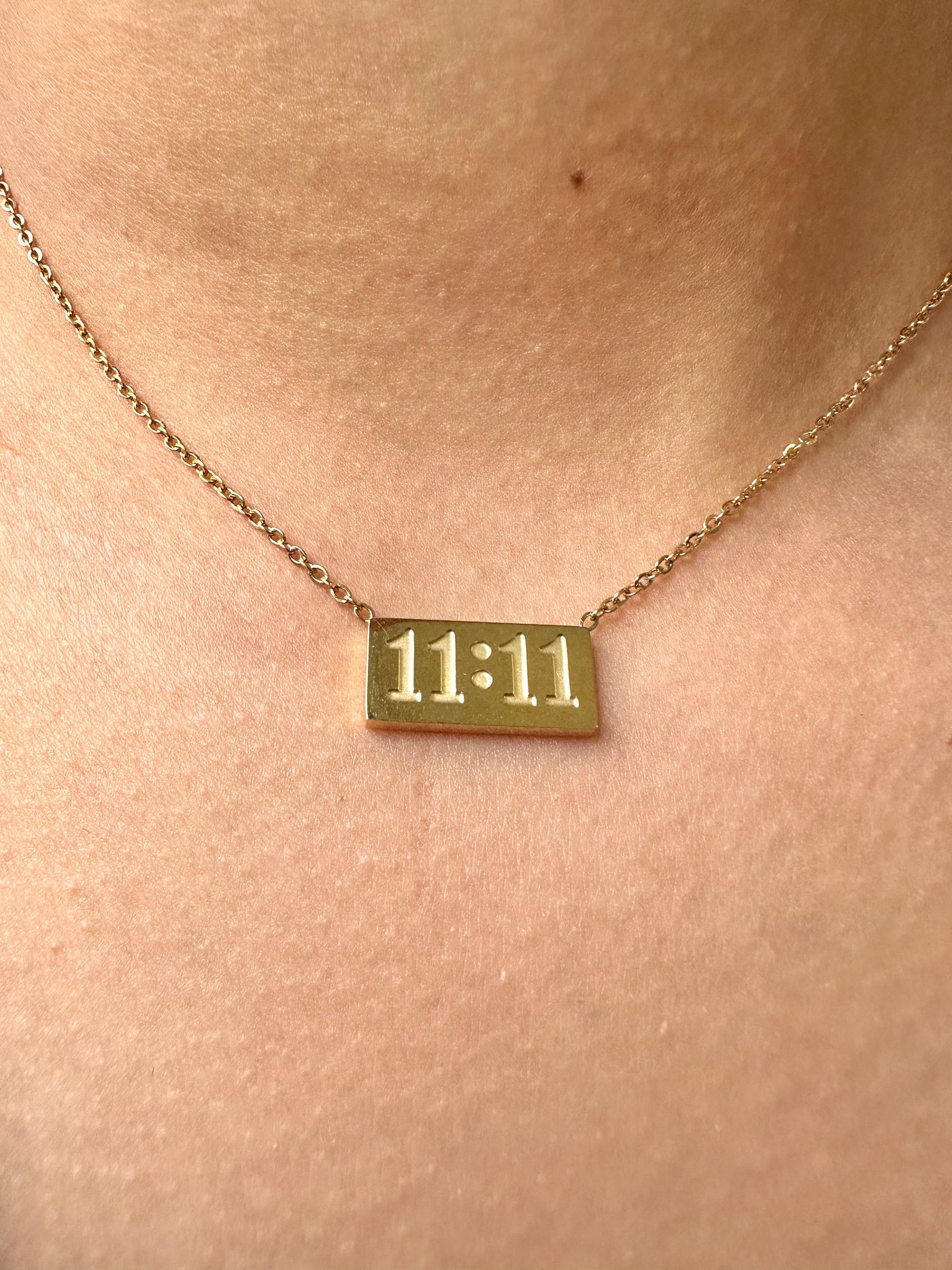 11:11 Gold Necklace