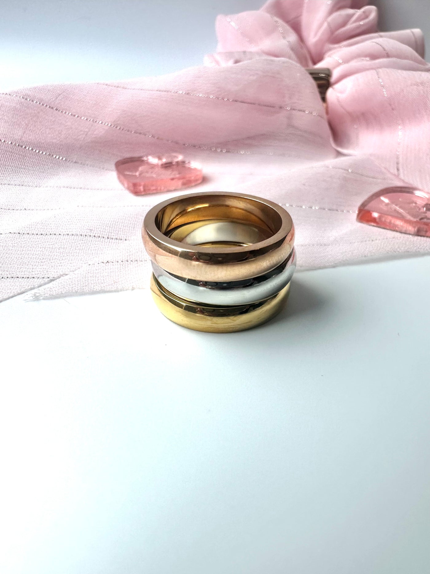 Trio Plain Ring