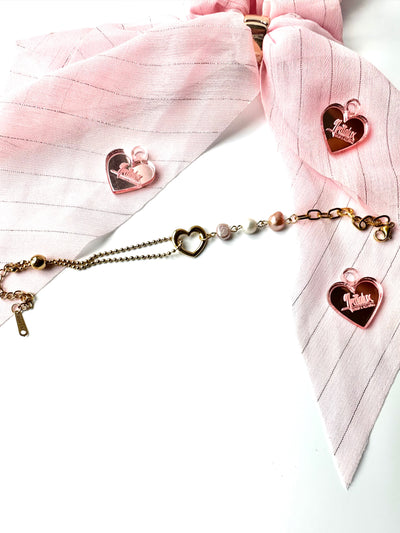 Pearls Heart Bracelet