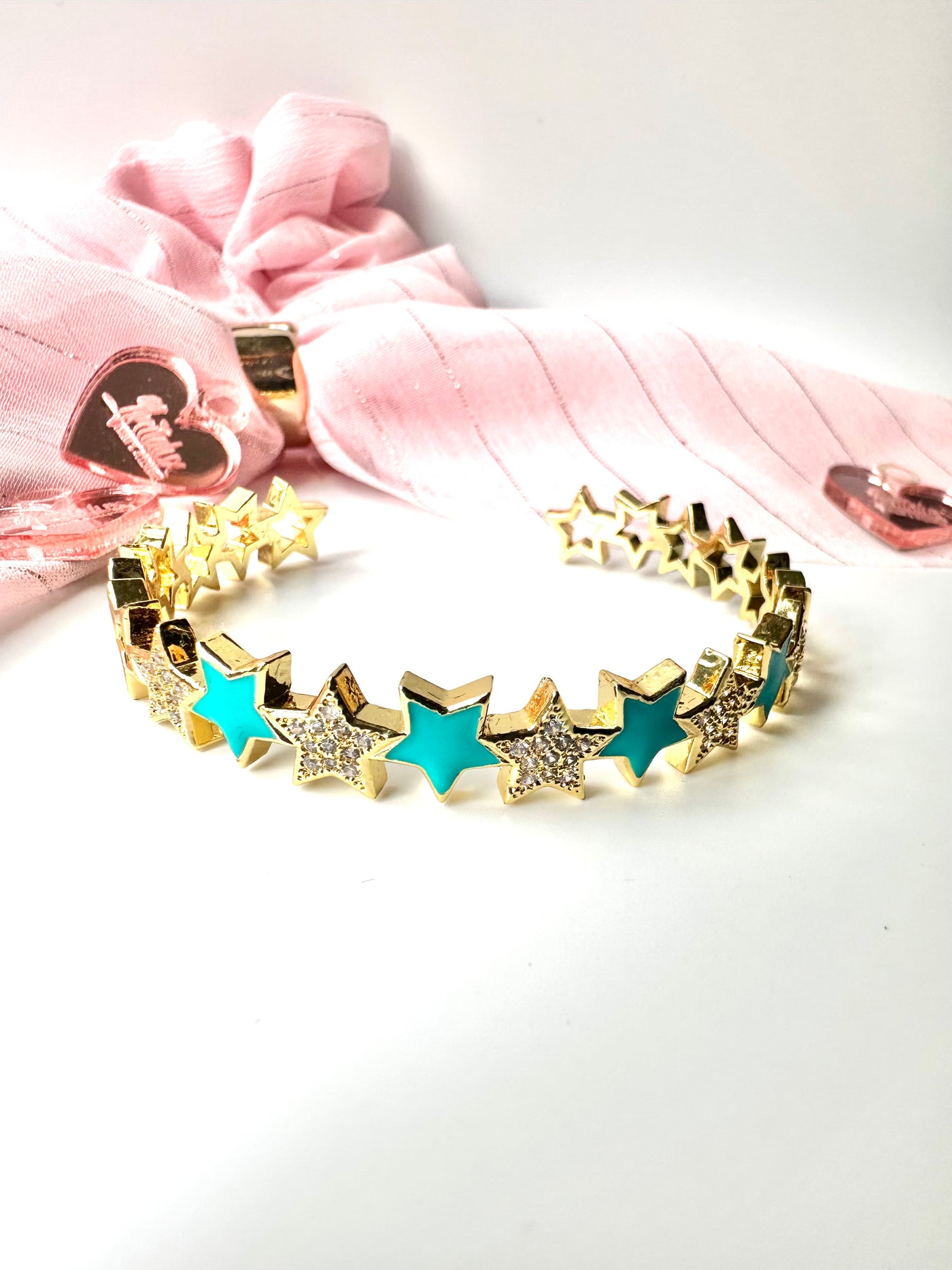 Stars Bangle Bracelet