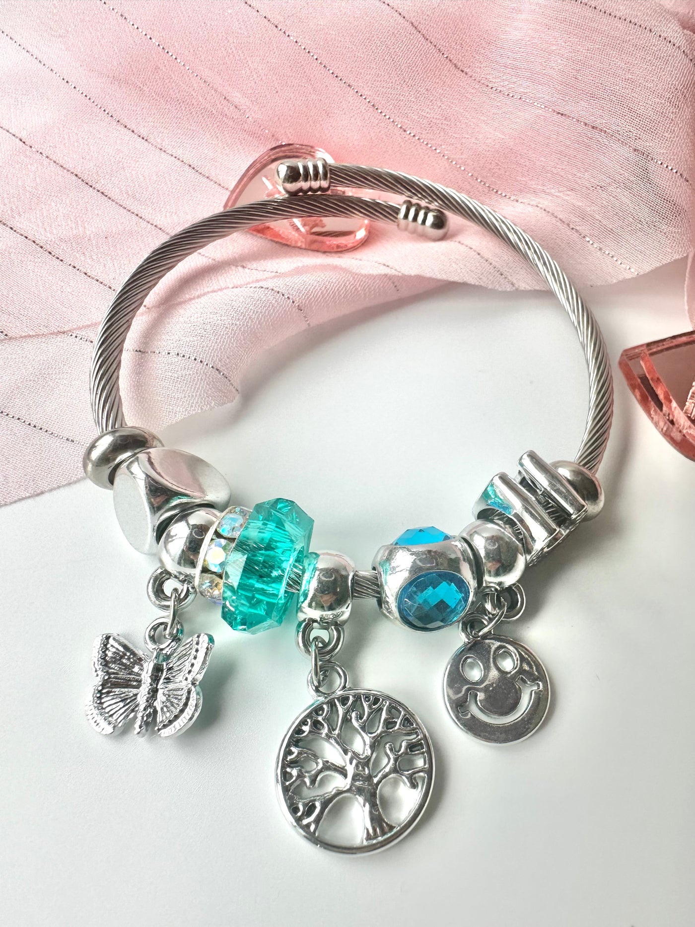 Pendants & Charms Silver Bracelet