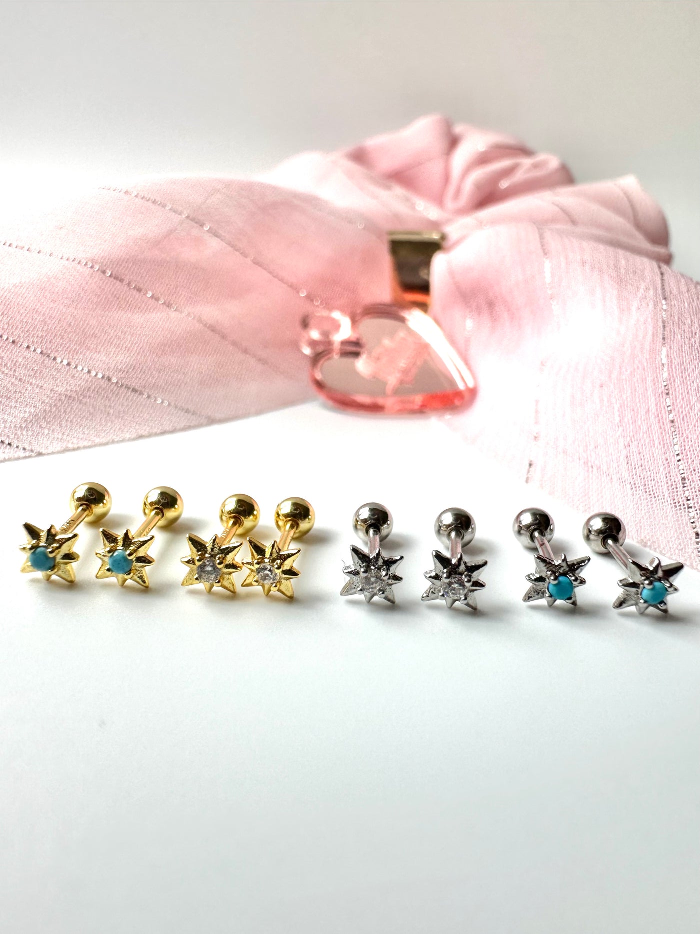 Tiny Star Earrings