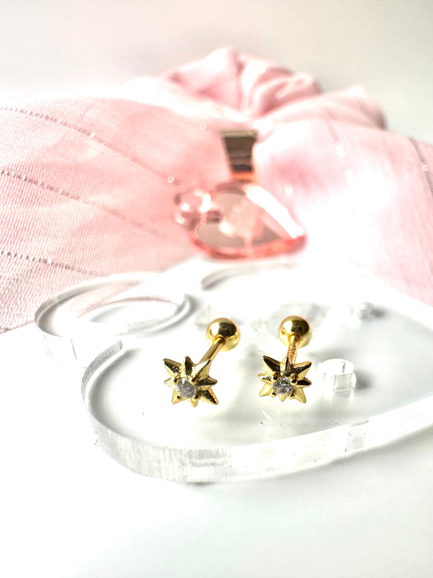 Tiny Star Earrings