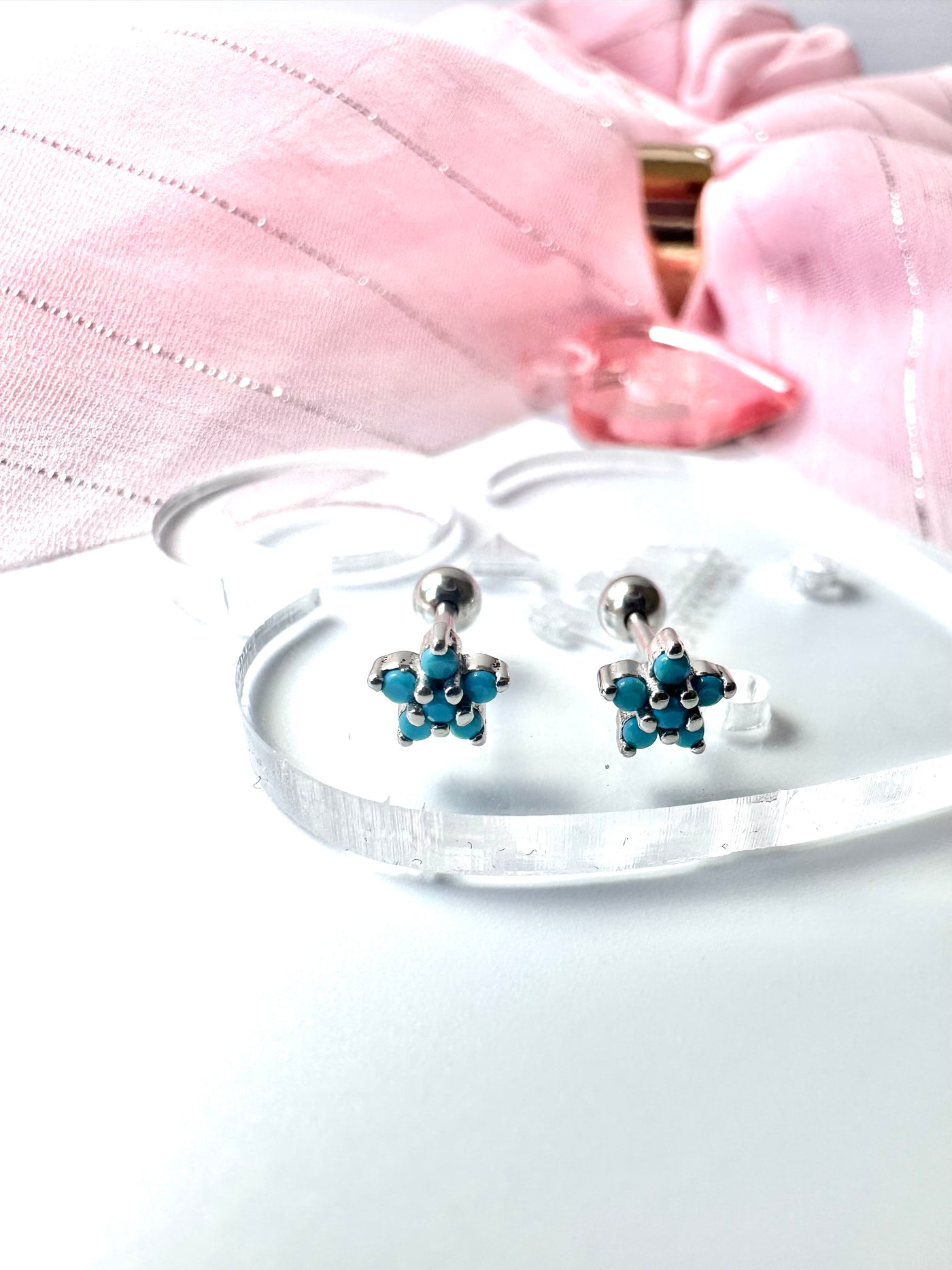 Tiny Flower Earrings