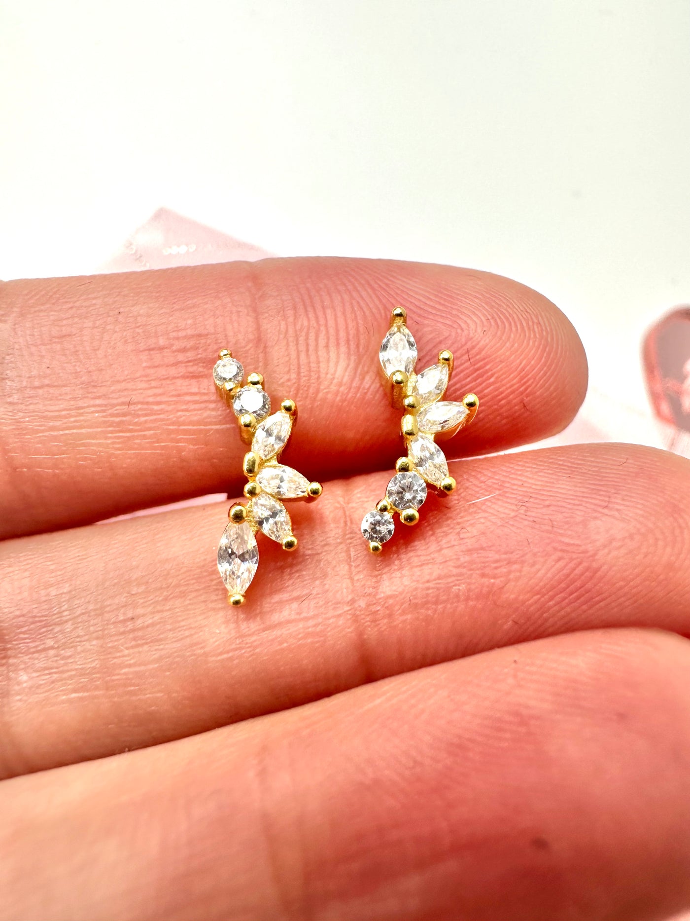 Petals Zirconia Earrings