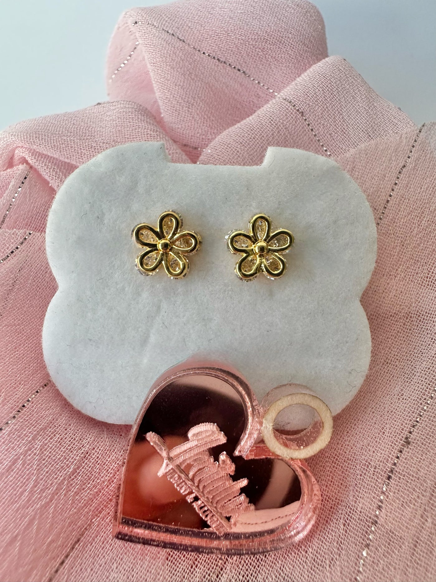 Flower Stud Earrings